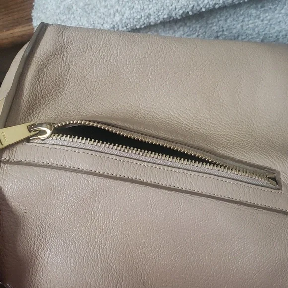 Chloé calf skin tote with zip side pocket Authentic - Picture 13 of 13